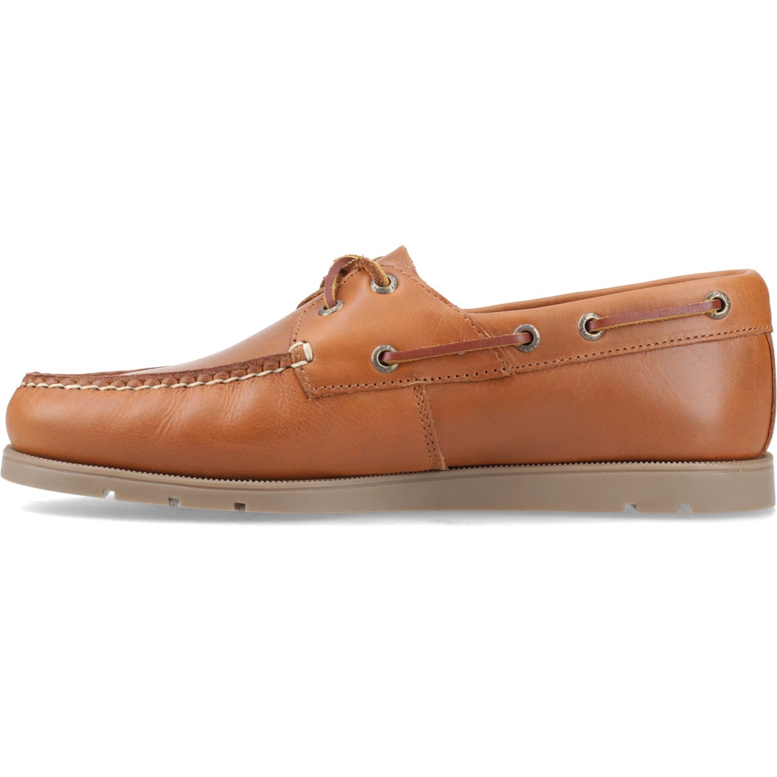 Oakland 2 Eye Boat Shoes Tan