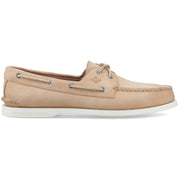 Authentic 2 Eye Boat Shoe Natural