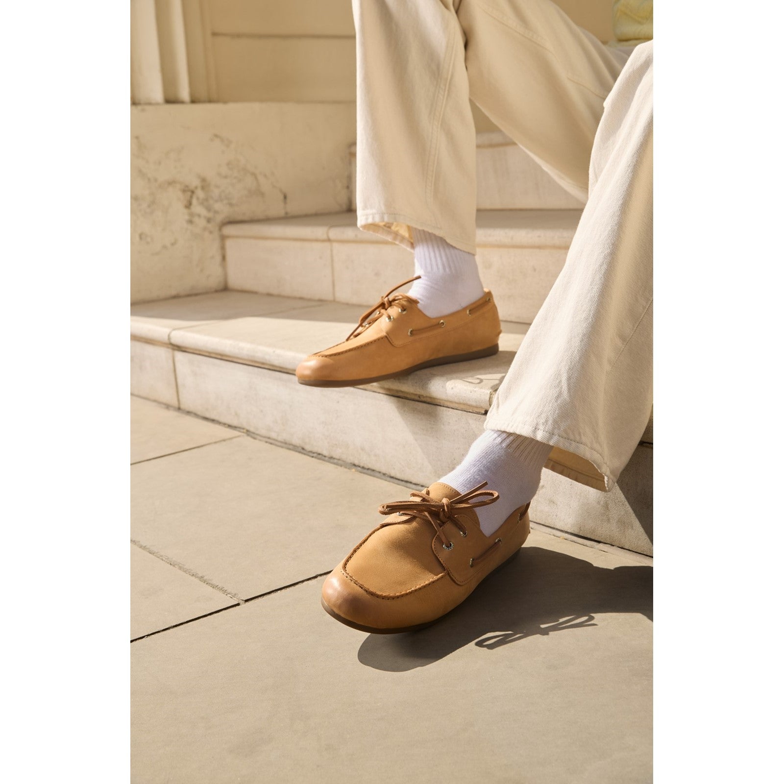 Slimboat Boat Shoe Tan