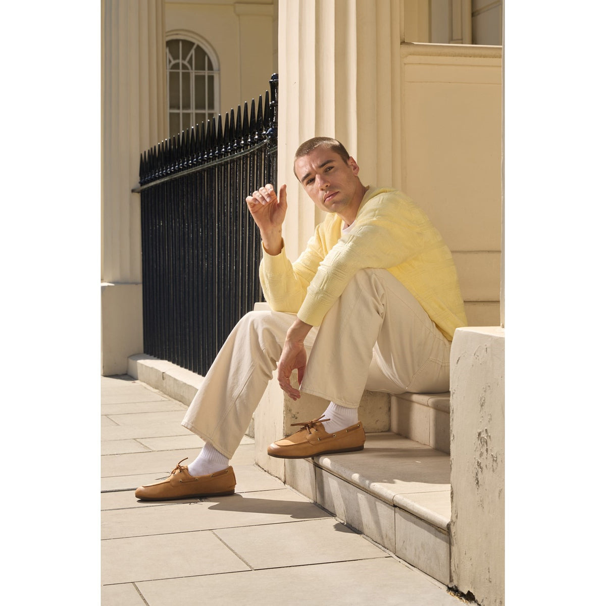 Slimboat Boat Shoe Tan