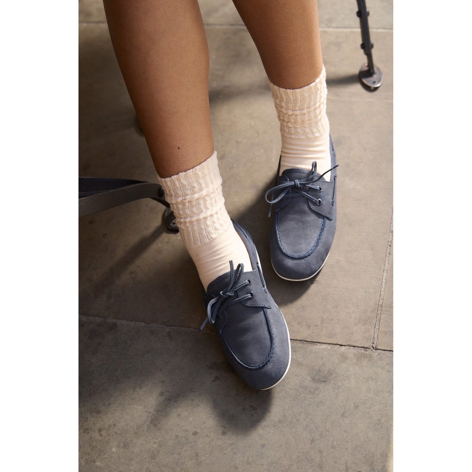 Slim Boat Shoe Navy