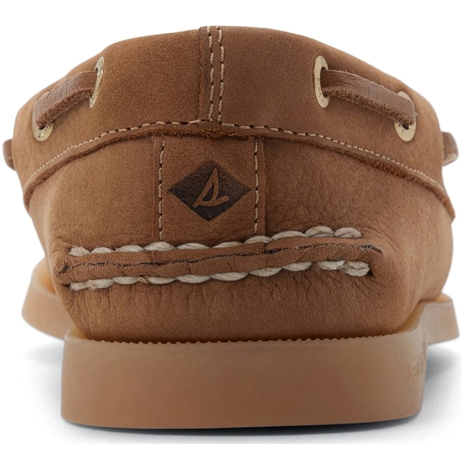 Authentic 2 Eye Boat Shoe Tan