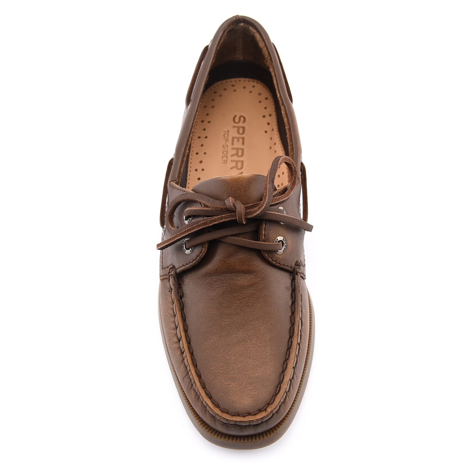 Authentic 2 Eye Boat Shoe Brown