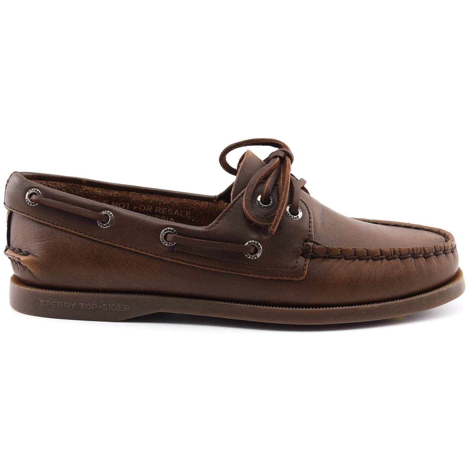 Authentic 2 Eye Boat Shoe Brown