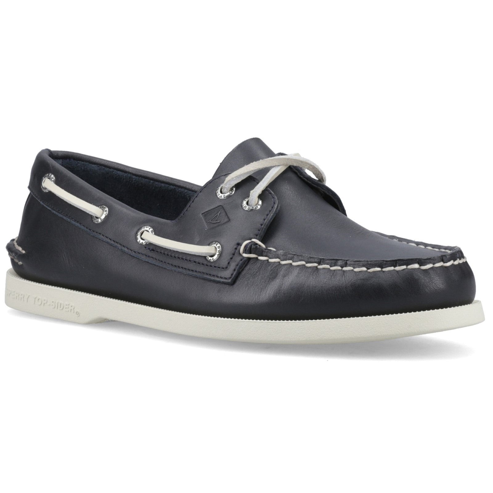 Authentic 2 Eye Boat Shoe Navy