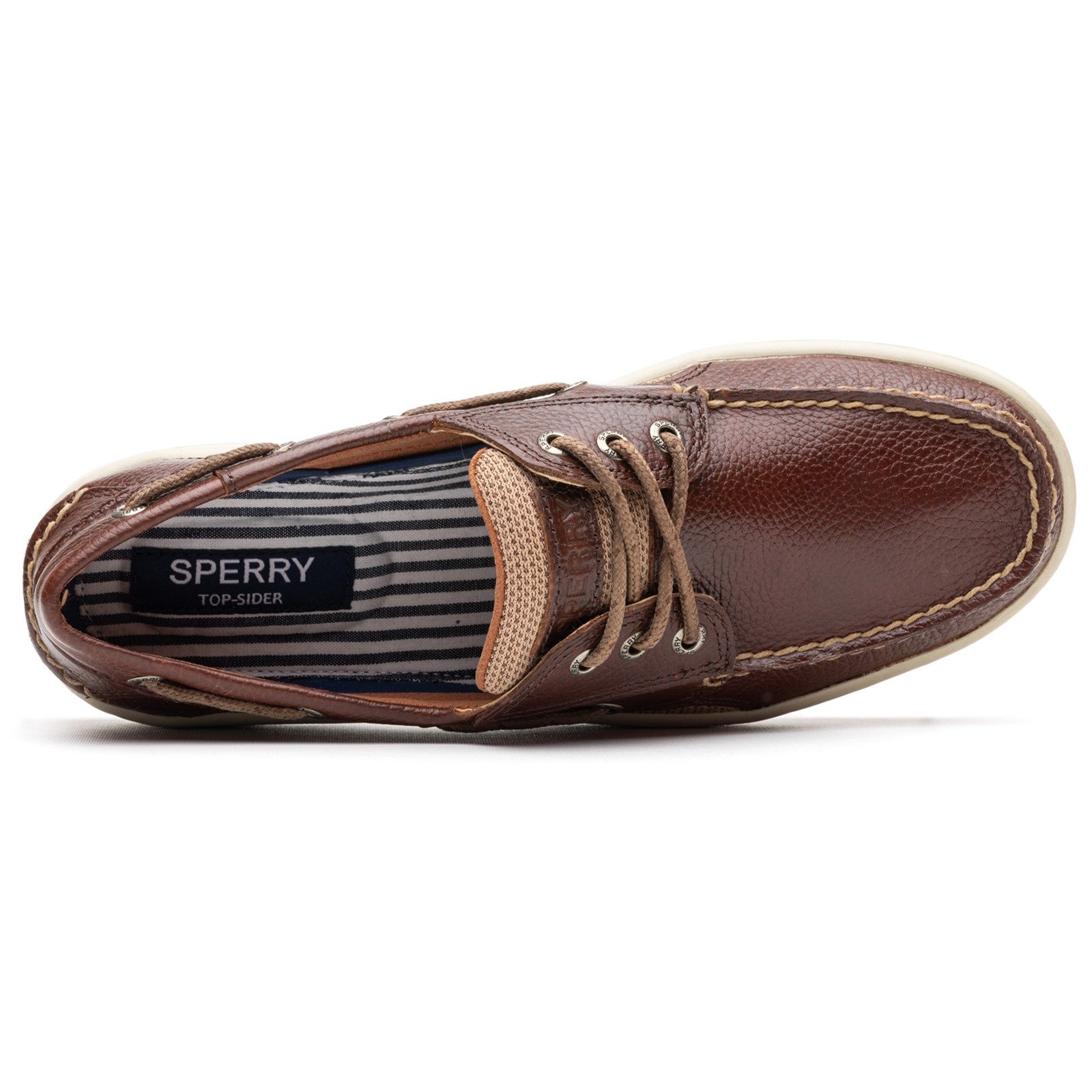 Billfish 3 Eye Boat Shoe Brown