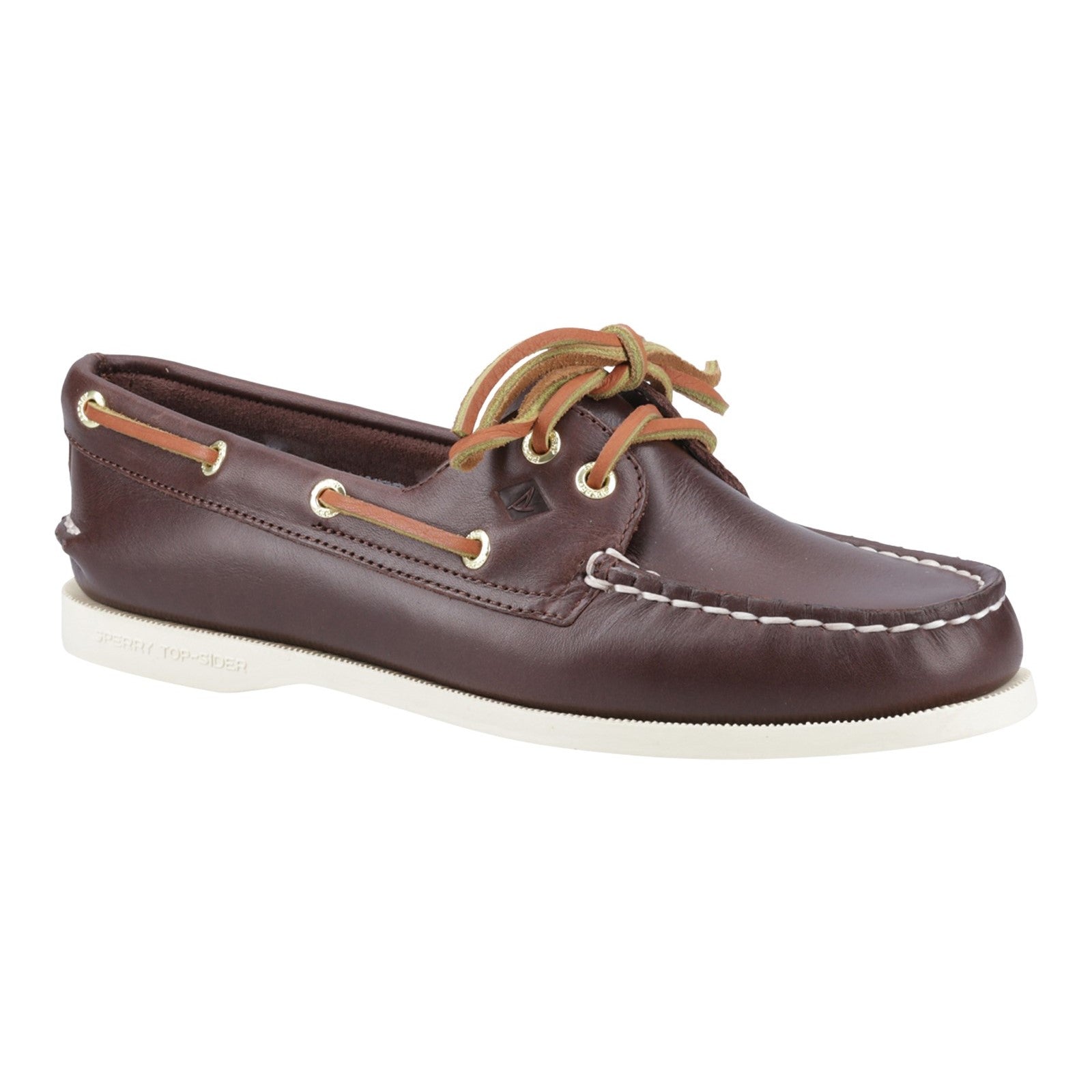 Authentic 2 Eye Boat Shoe Brown