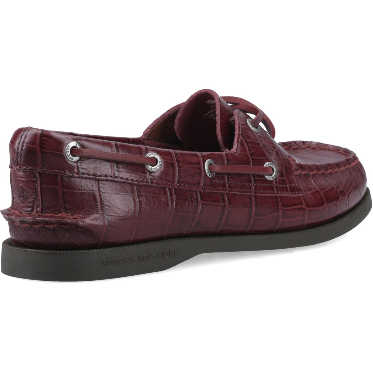 AUTHENTIC ORIGINAL 2-EYE BOAT SHOE Dark Red