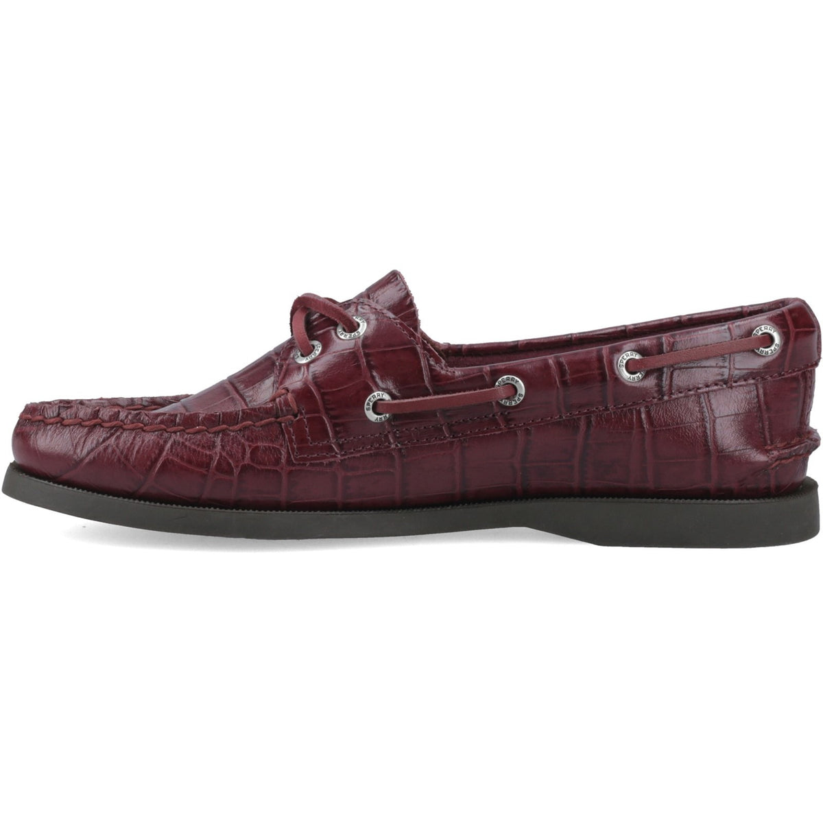 AUTHENTIC ORIGINAL 2-EYE BOAT SHOE Dark Red