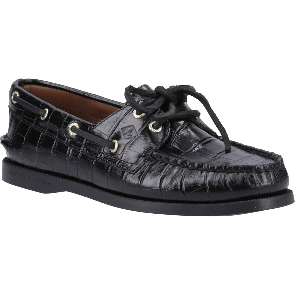 Authentic Original 2 Eye Boat Shoe Black
