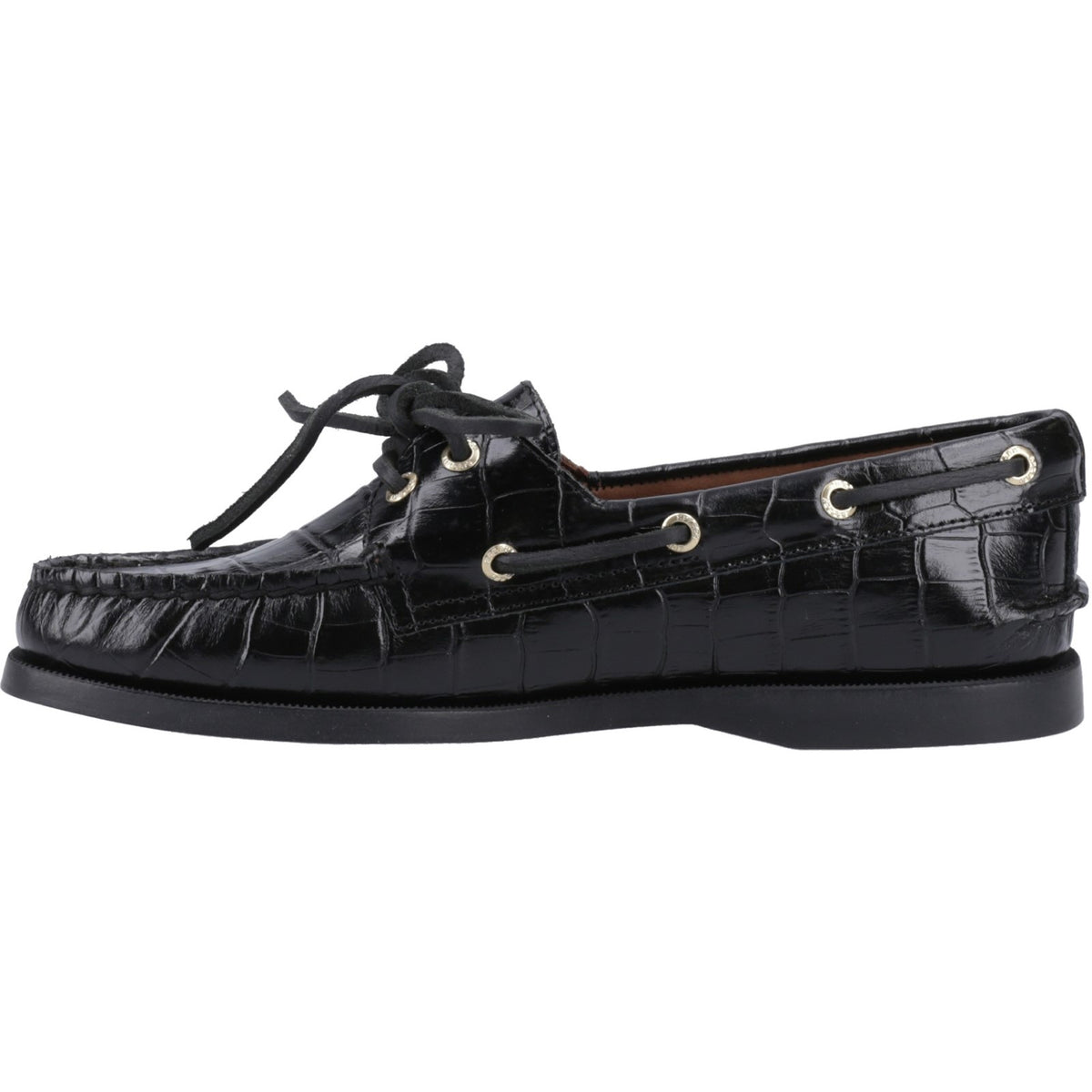 Authentic Original 2 Eye Boat Shoe Black